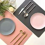 set-de-table-pvc-imitation-cuir-noir