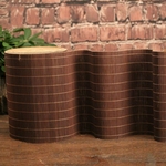 chemin-de-table-bambou-marron-traditionnel