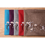 chemin-de-table-printemps-marron-anniversaire