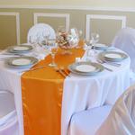 chemin-de-table-satin-orange