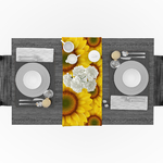 chemin-de-table-tournesol-anniversaire-nature-fleurs