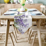 chemin-de-table-lavande-champetre-anniversaire-floral