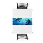 chemin-de-table-dauphin-anniversaire-bleu