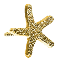Ronds De Serviette Métal Thème Plage - Lot De 4, Motifs Homard Et étoile De Mer, Décoration Table élégante