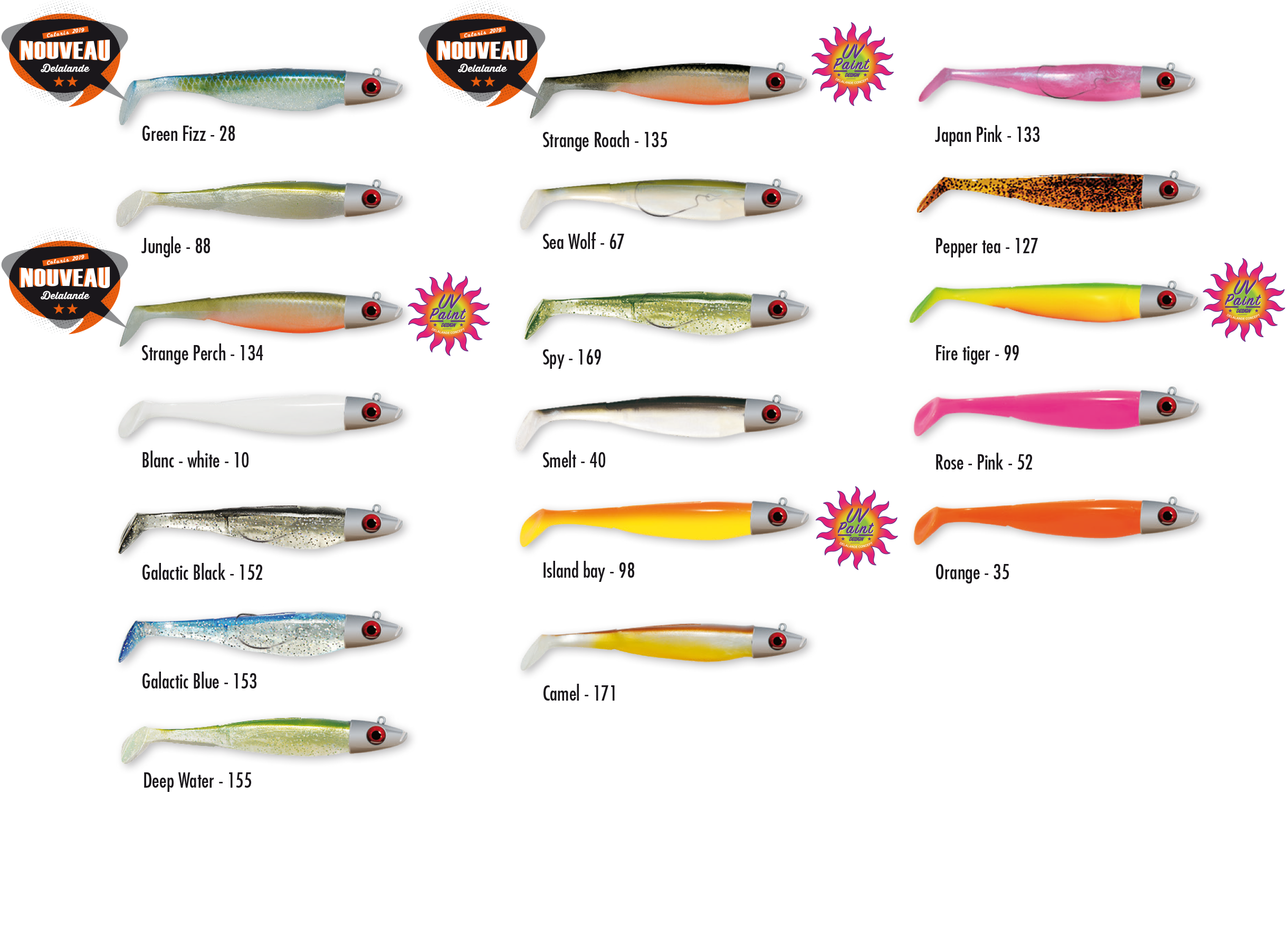 Delalande Swat Shad couleur 09 monter un leurre souple driver shad sur un hameçon texan