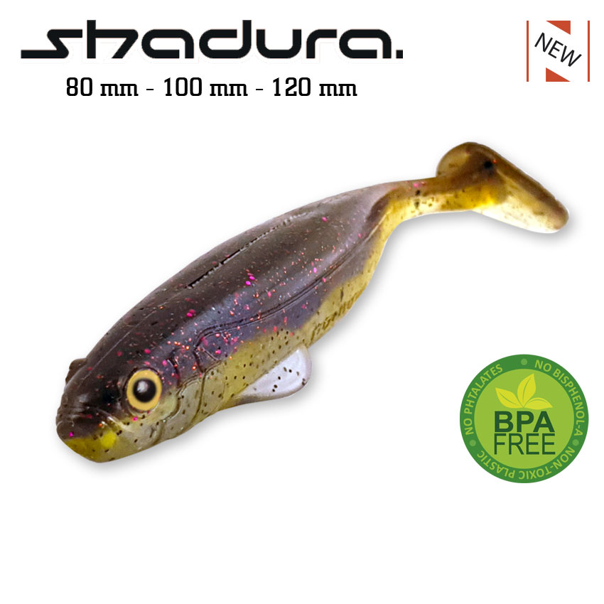 Sakura Shadura Soft Lure 100 mm Clear Water Pack 1 Multicolor