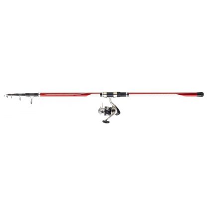 Ensemble poser télescopique DAIWA PROTEUS SURF + DF