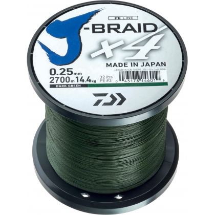 Tresse 4 brins DAIWA J-BRAID x4 1350m