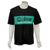 T-SHIRT FASHION CLUB NOIR & VERT