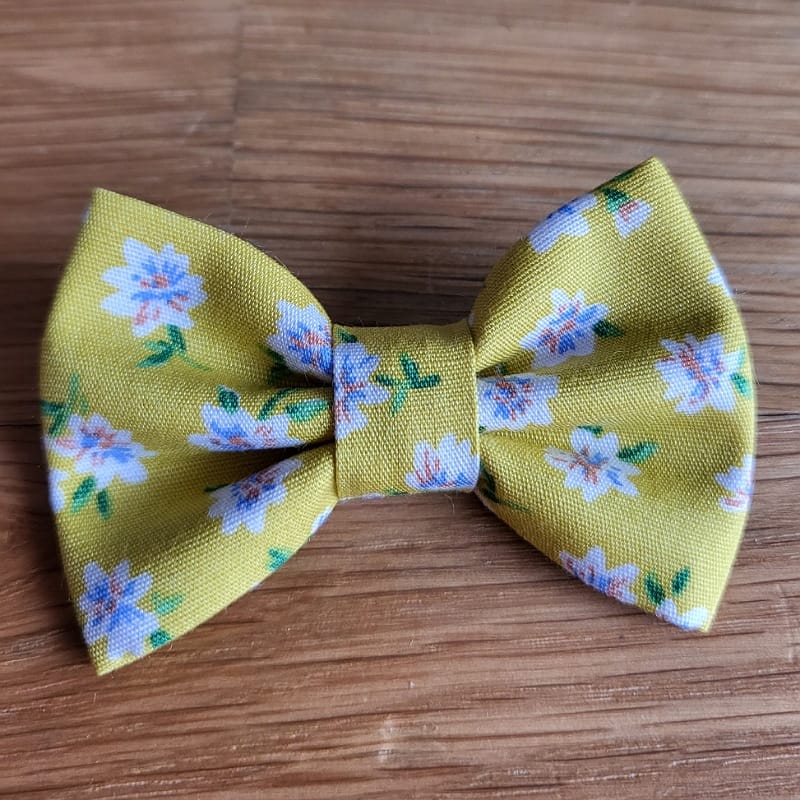 Barrette anti glisse couleur jaune fleur couleur