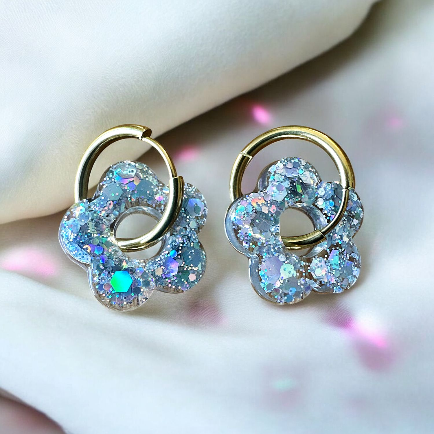 boucles doreilles créole argent sylver