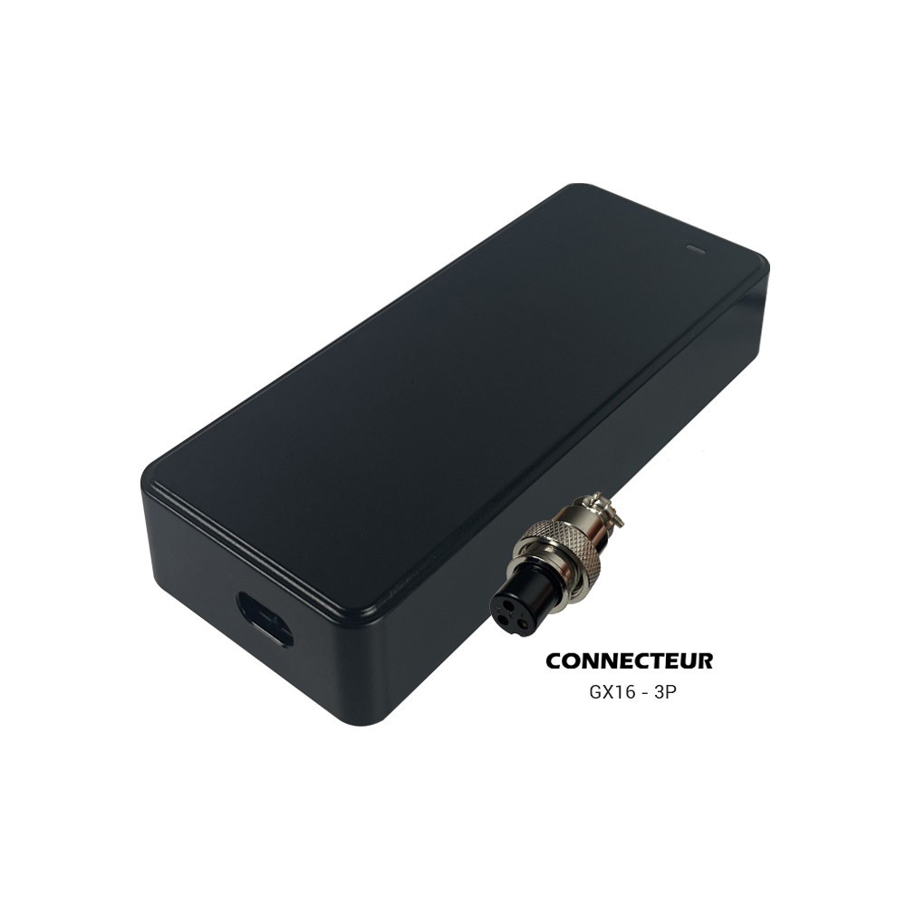 Chargeur 58.8 V pour batterie 52 V connecteur GX16 - 3 P