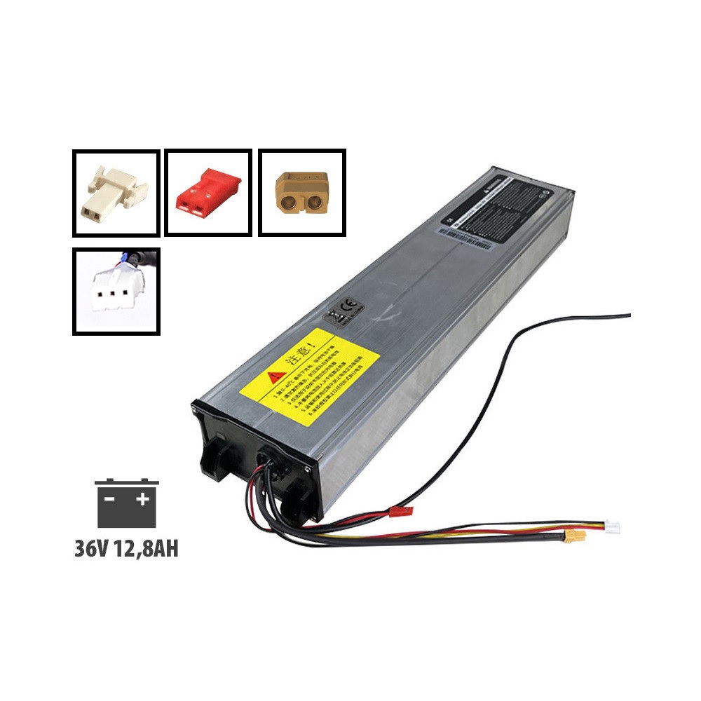 Diverses batteries pour trottinettes