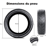 pneu 8.5 x 2 pouces dimensions du pneu
