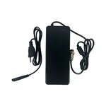 Chargeur 58.8 V pour batterie 52 V connecteur GX16 - 3 P vue de haut avec cables
