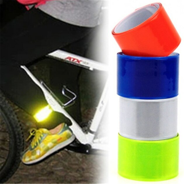 DWFEYOI Brassards Réfléchissants Haute Visibilité – Lot De 6, Ajustables, Pour Nuit Et Jour