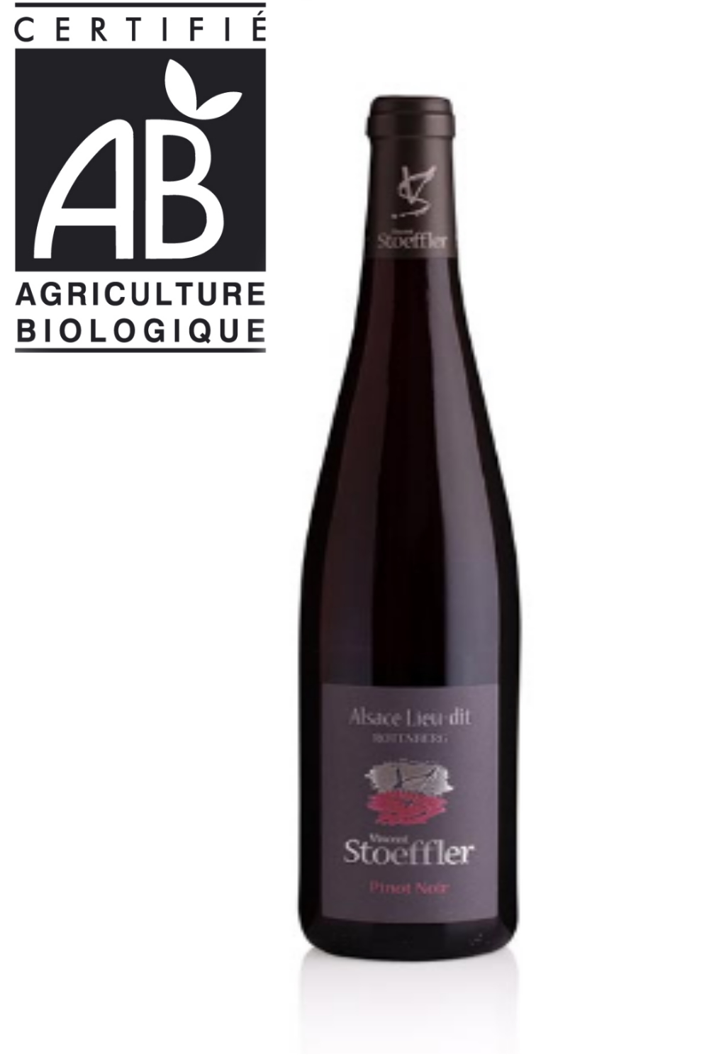 PINOT NOIR LIEU-DIT ROTENBERG 2018  Vincent Stoeffler domaine Stoeffler, LAlsace-en-Bouteille