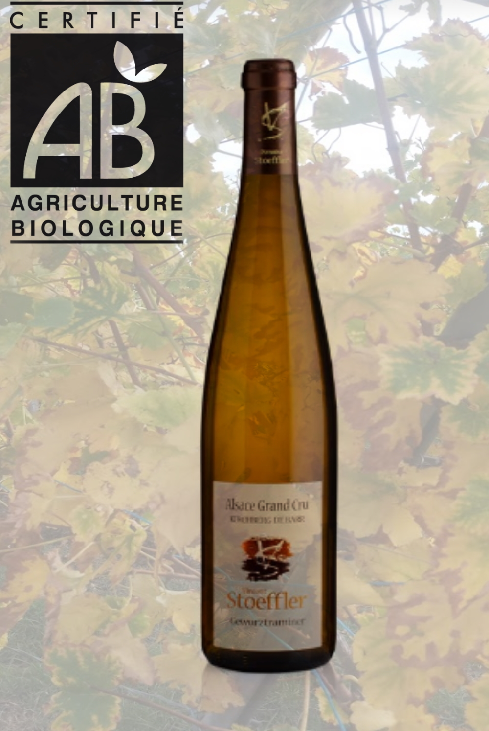 GEWURZTRAMINER GRAND CRU KIRCHBERG DE BARR 2017 (AB) Vincent Stoeffler domaine Stoeffler, LAlsace-en-Bouteille