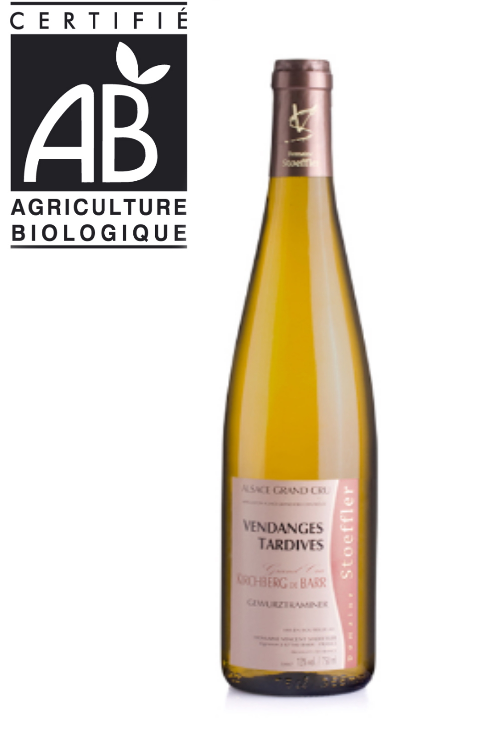 GEWURZTRAMINER VENDANGES TARDIVES GC KIRCHBERG DE BARR 2017 (AB) Vincent Stoeffler domaine Stoeffler, LAlsace-en-Bouteille