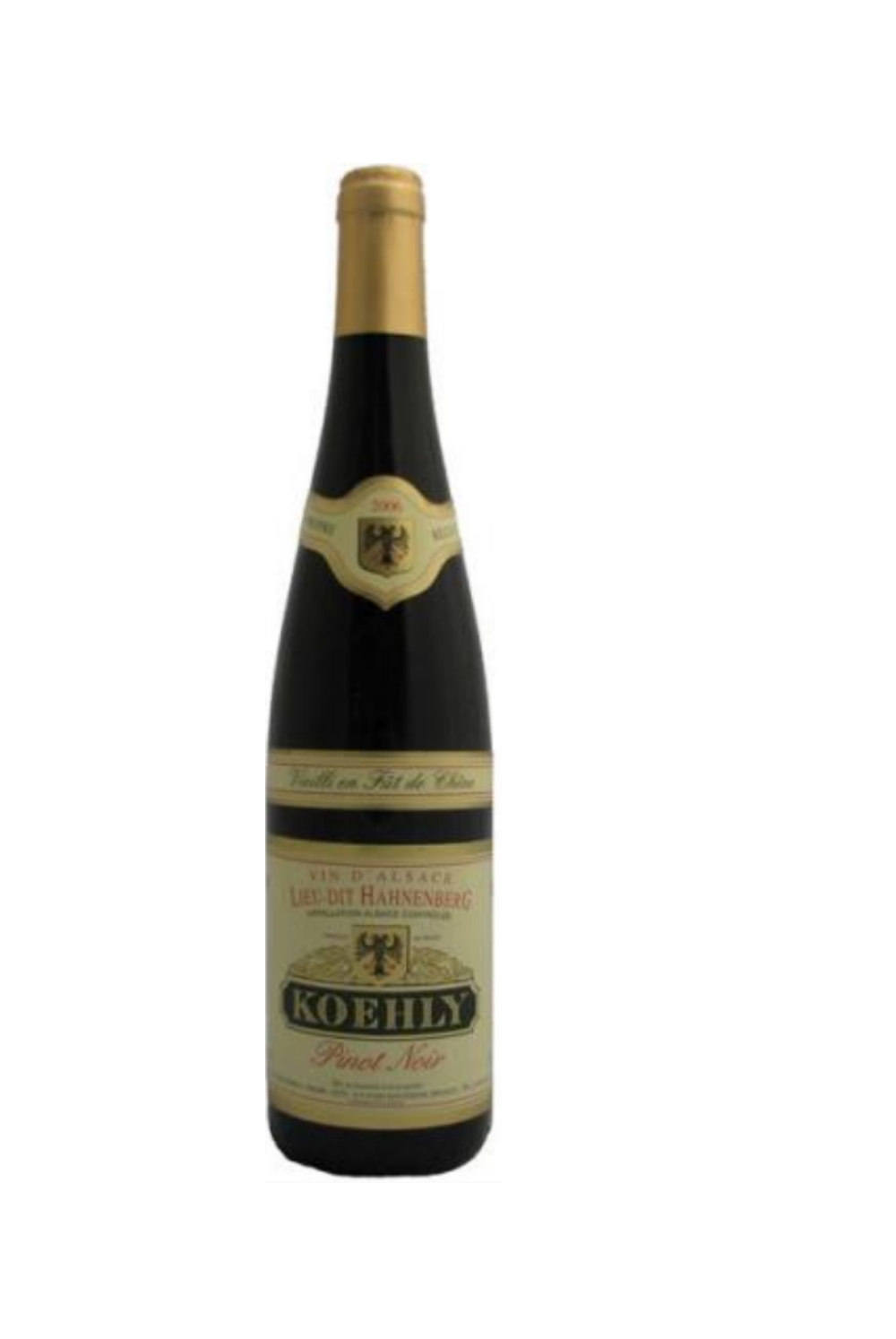 Pinot Noir Vieilli en Fût de Chêne 2016  VIN  D'ALSACE KOEHLY   Lalsace- en-Bouteille   KINTZHEIM