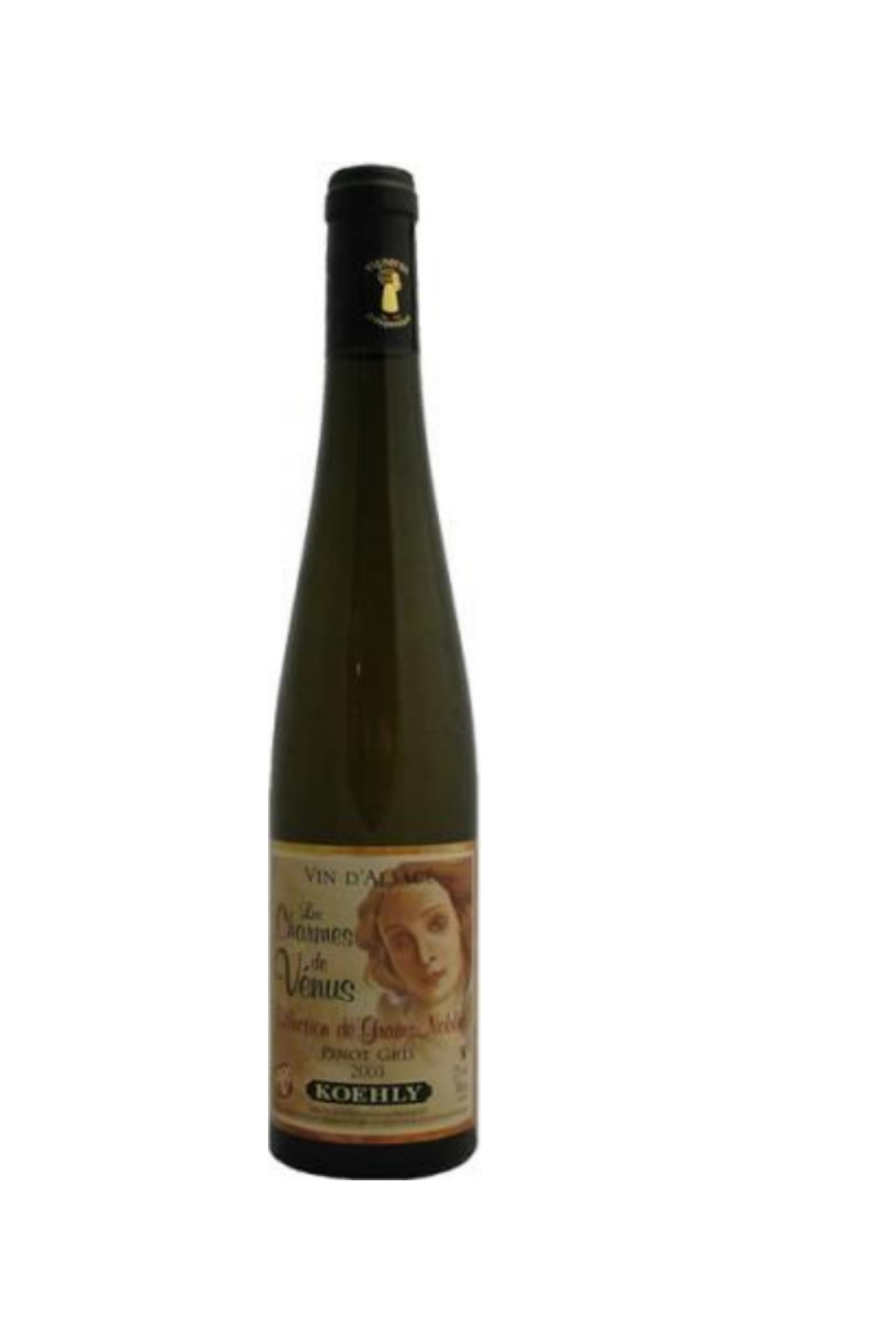 Pinot Gris Sélection de Grains Nobles 2007  VIN  D'ALSACE KOEHLY   Lalsace- en-Bouteille   KINTZHEIM