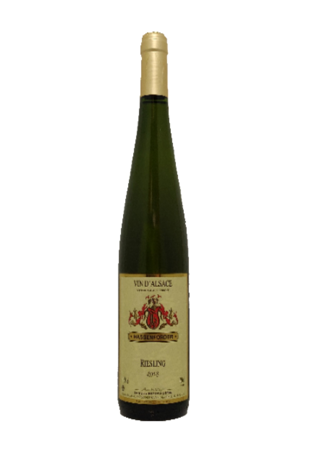 RIESLING -domaine HASSENFORDER -lalsace-en-bouteille