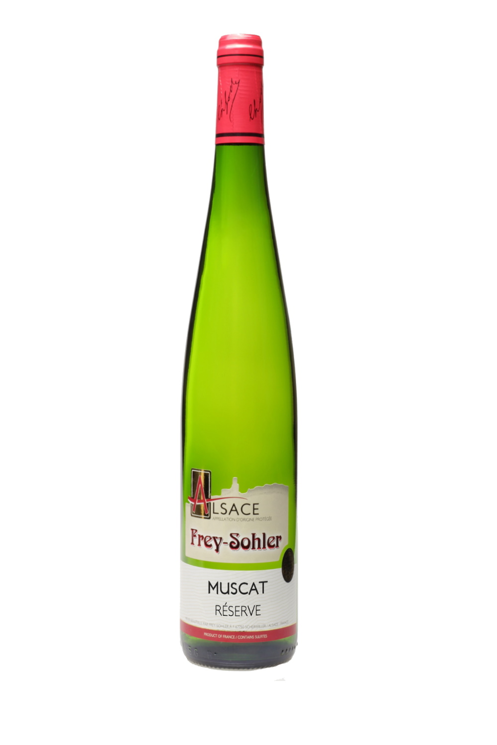 Muscat Réserve FRey-Sohler-Lalsace-en-bouteille