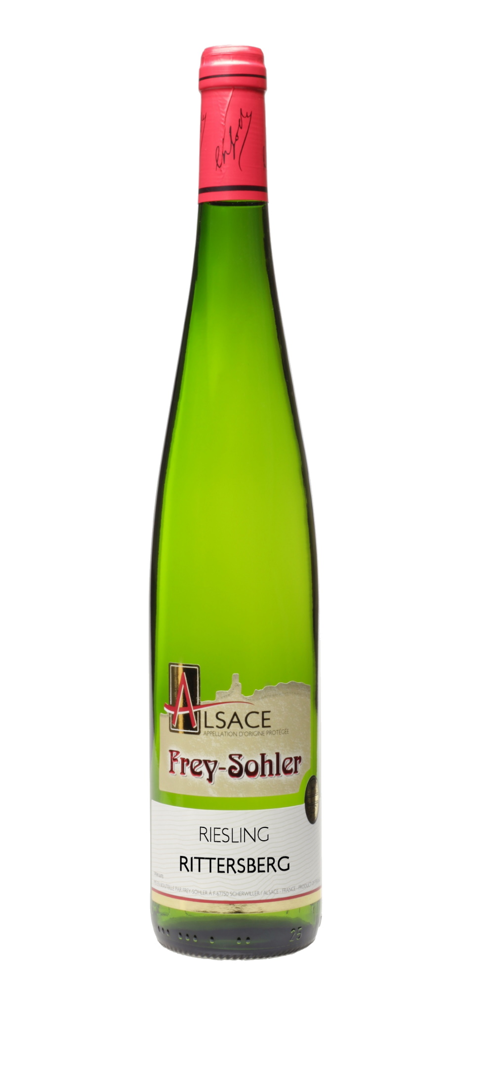 Riesling Rittersberg FRey-Sohler-Lalsace-en-bouteille