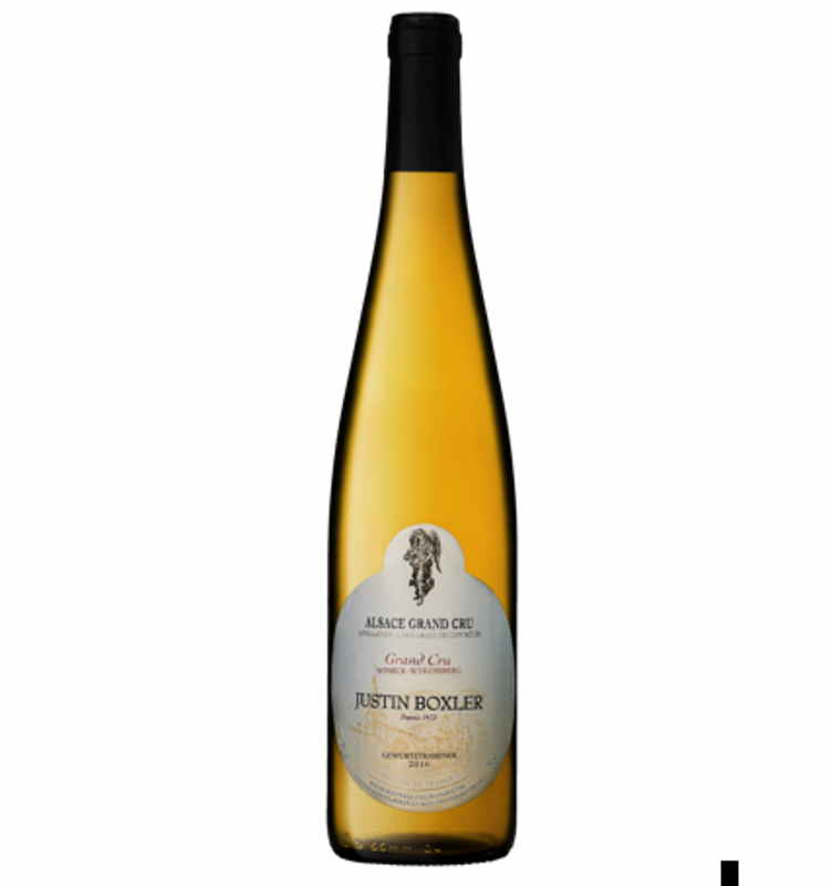 Gewurztraminer Wineck-Schlossberg 2016  Justin Boxler Niedermorschwihr lalsace-en-bouteille GRANDS CRUS