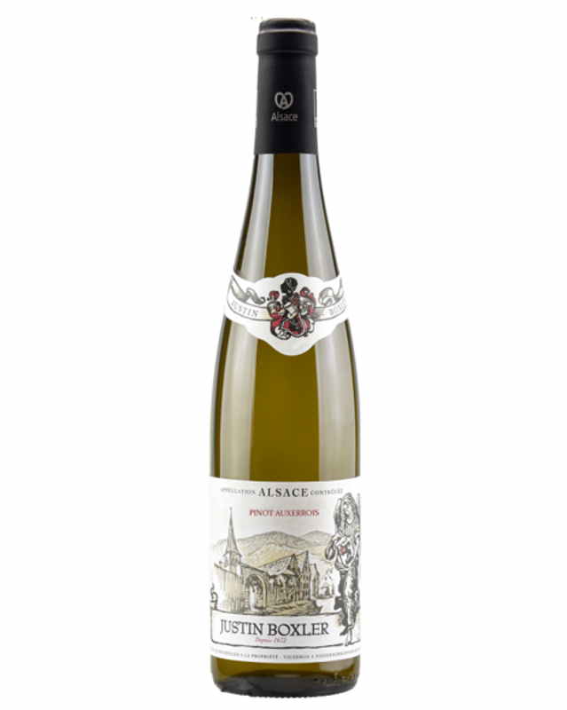 Pinot blanc Auxerrois tradition  Justin Boxler Niedermorschwihr lalsace-en-bouteille