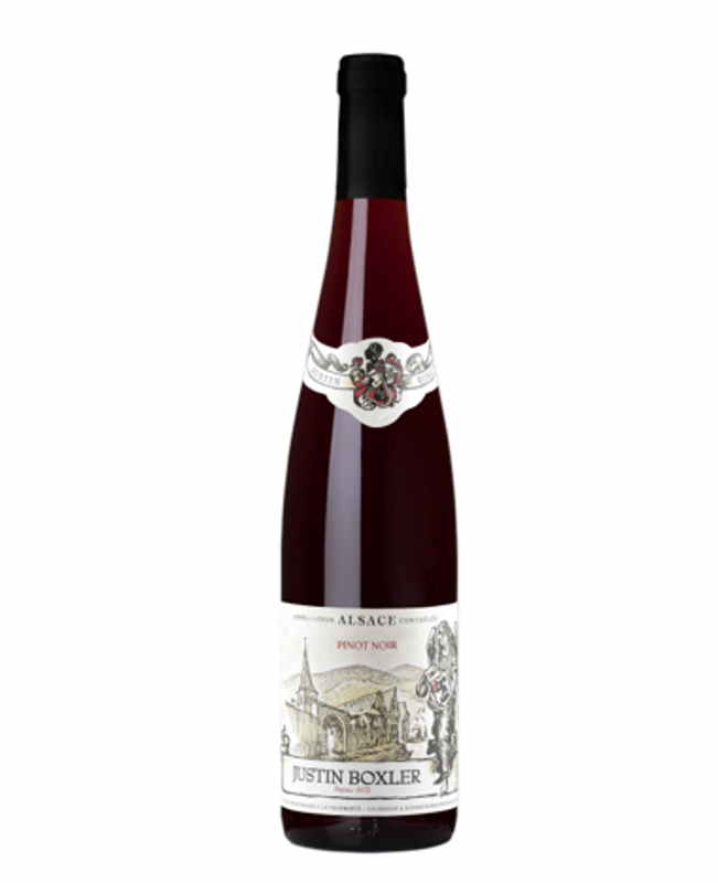 Pinot noir tradition  Justin Boxler Niedermorschwihr lalsace-en-bouteille