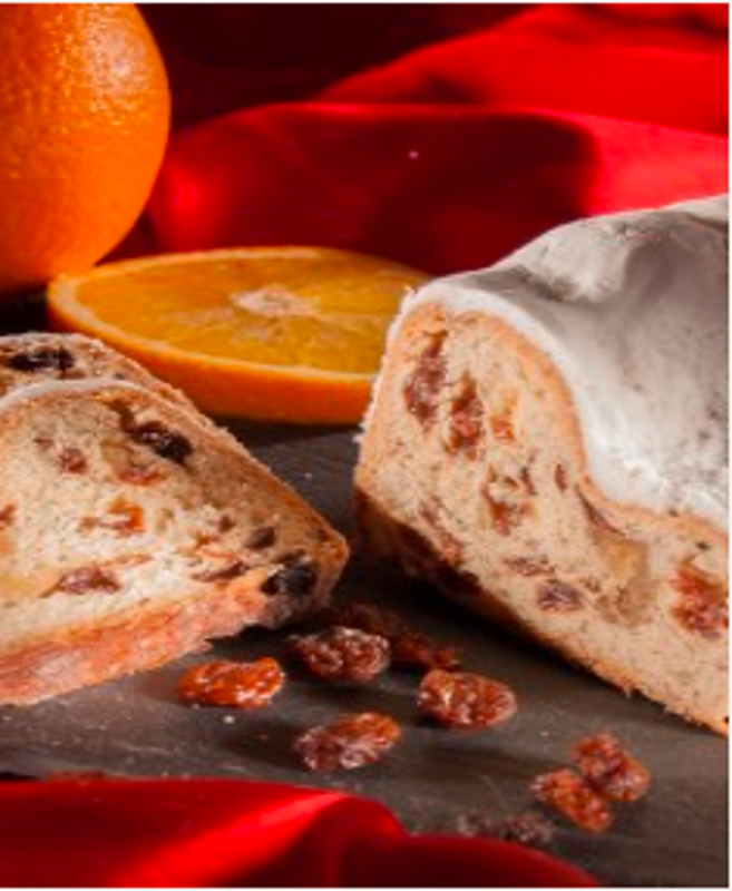 Stollen a l'orange 750g- Fortwenger- lalsace-en-bouteille