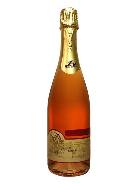Crémant rosé domaine Freyder-Anselm, lalsace-en-bouteille.
