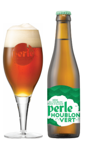 Biere perle houblon vert, brasserie perle  , lalsace en bouteille