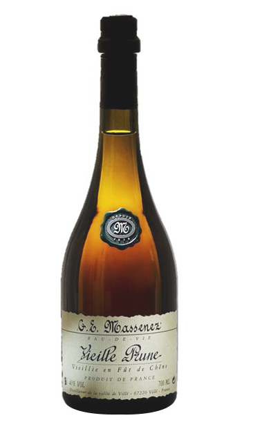 Eau-de-Vie Vieille Prune Massenez, Distillerie Massenez ,lalsace en bouteille
