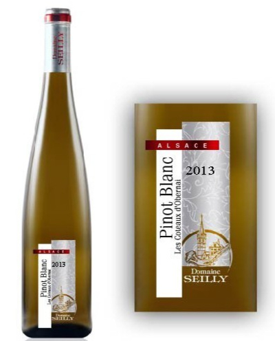 pinot-blanc-les-coteaux-d-obernai-2013 Domaine SEILLY, Obernai, lalsace en bouteille