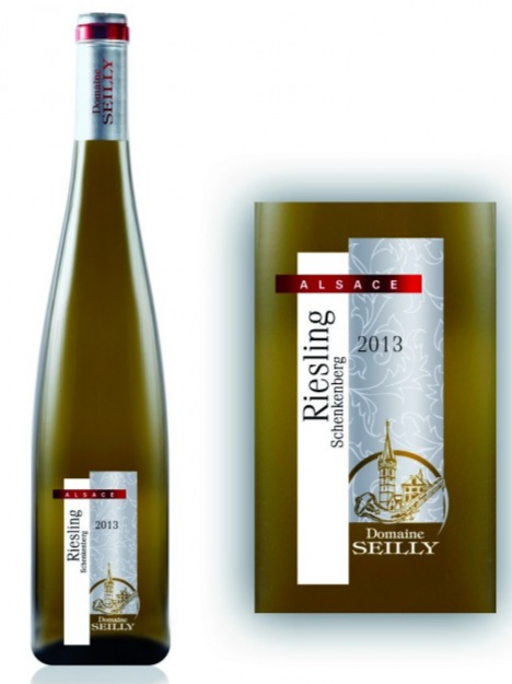 riesling-schenkenberg-2013 Domaine SEILLY, Obernai, lalsace en bouteille