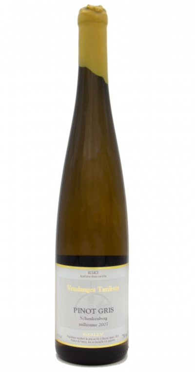pinot-gris-schenkenberg-2007 Domaine SEILLY, Obernai, lalsace en bouteille1
