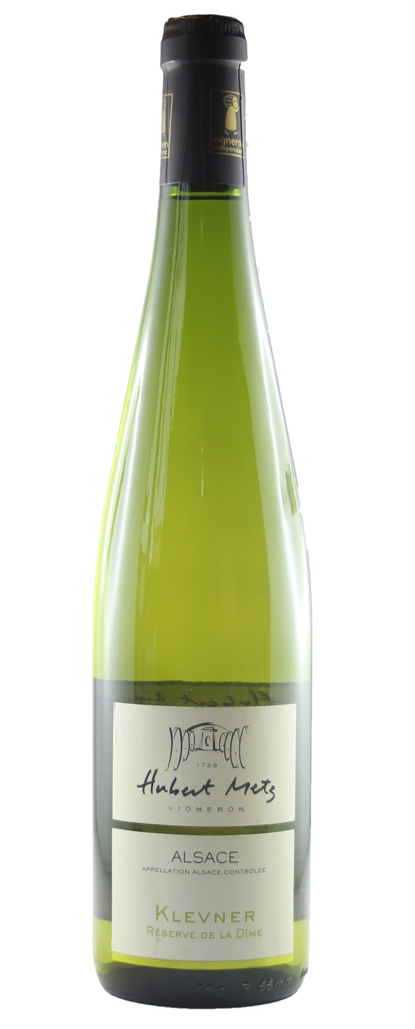 Klevner - Pinot Blanc Réserve de la Dîme 2017 Domaine Hubert Metz, lalsace-en-bouteille