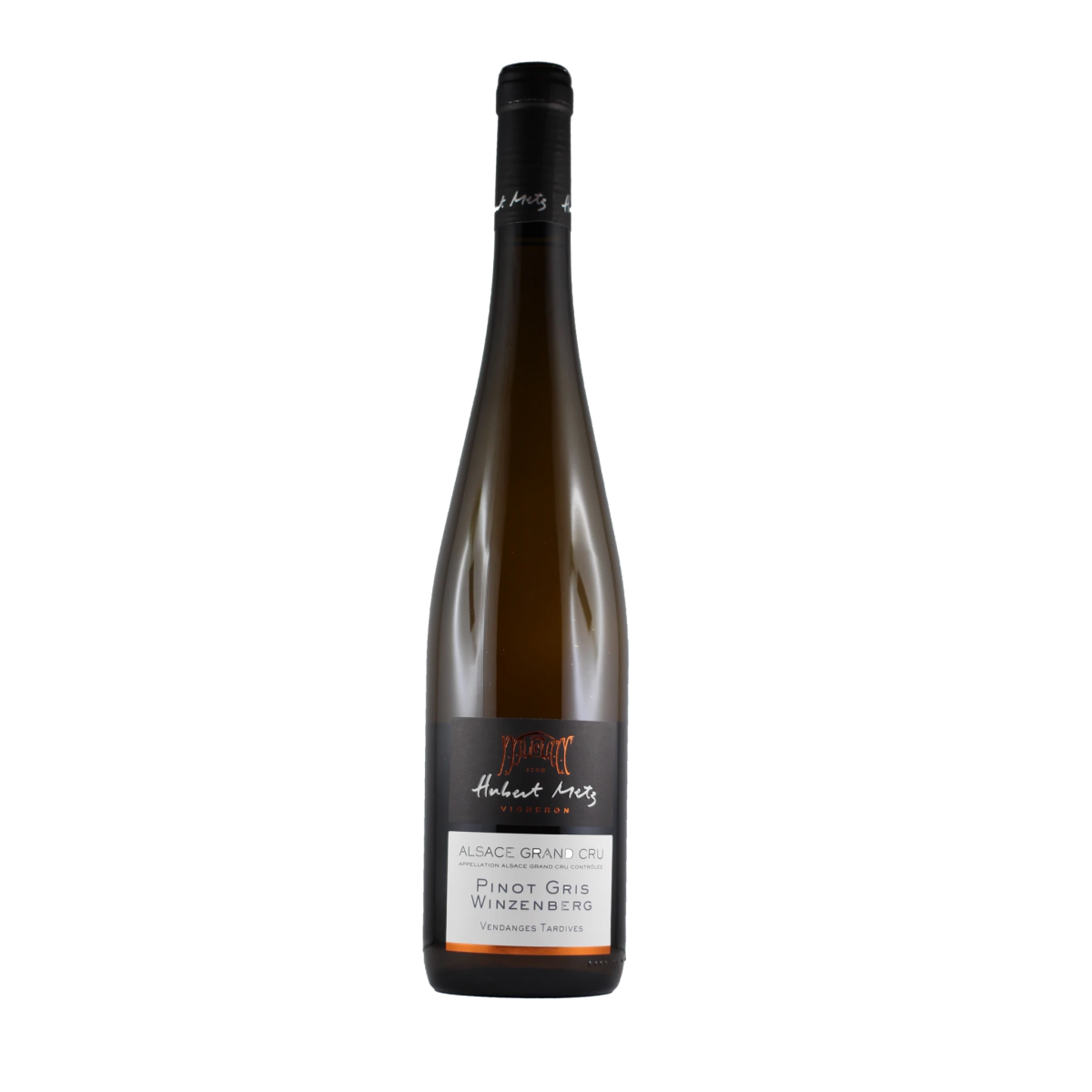 Pinot Gris Grand Cru Winzenberg 2015 Vendanges Tardives Domaine Hubert Metz, lalsace-en-bouteille