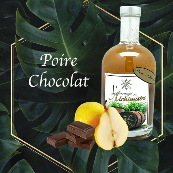 Rhum Poire Chocolat ,L'arrangé des Alchimistes,L'arrangé des alchimistes,lalsace-en-bouteille