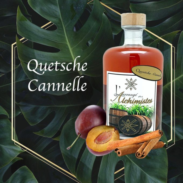 Rhum Quetsche Cannelle ,L'arrangé des Alchimistese ,L'arrangé des Alchimistes,lalsace-en-bouteille