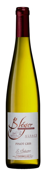 GPinot Gris  Domaine Bléger, lalsace en  bouteille