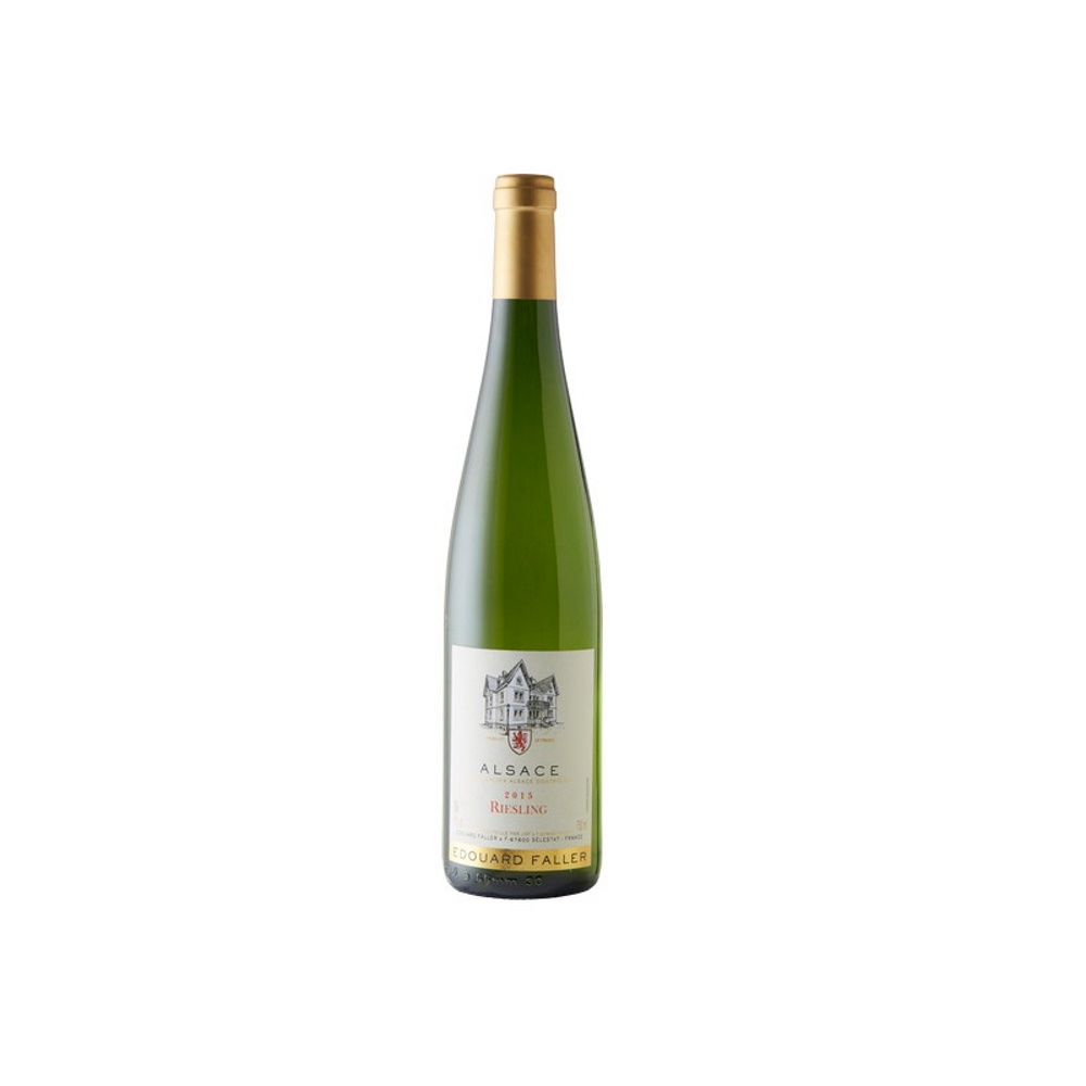 vin-blanc-riesling l alsace en bouteille