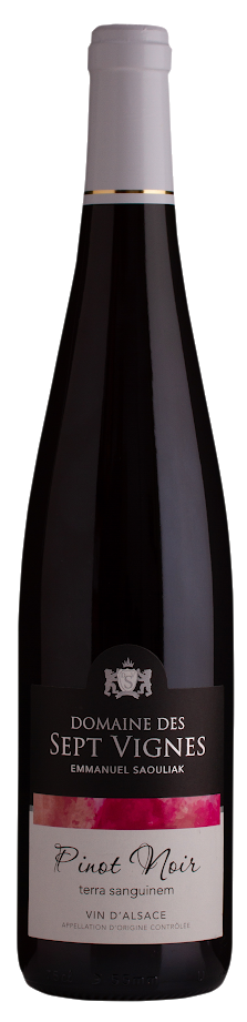 Pinot Noir TerraSanguinem  Domaine des Sept Vignes LAlsace-en-Bouteille.com