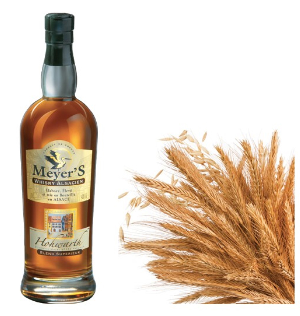 whisky pur malt Meyer'S sans  canister lalsace-en-bouteille 1000