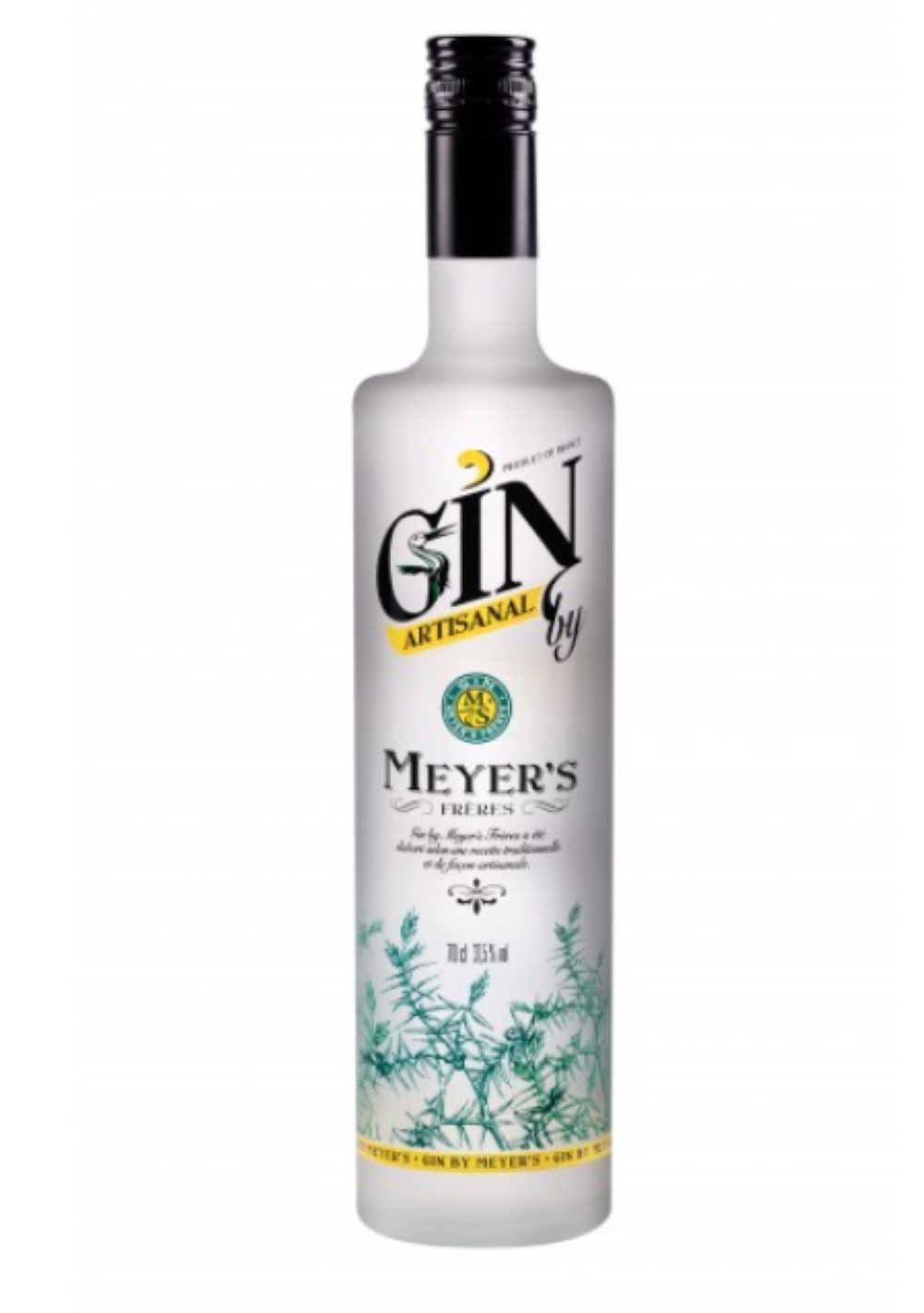 Gin Artisanal APERITFS Meyer'S lalsace-en-bouteille.com 1000