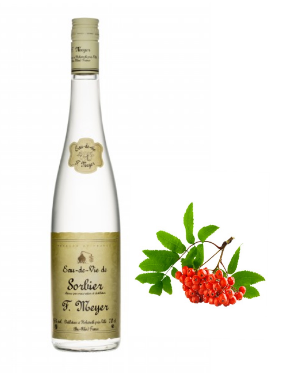 Eau-de-Vie de Rare Sorbier Meyer'S lalsace-en-bouteille.com 1000