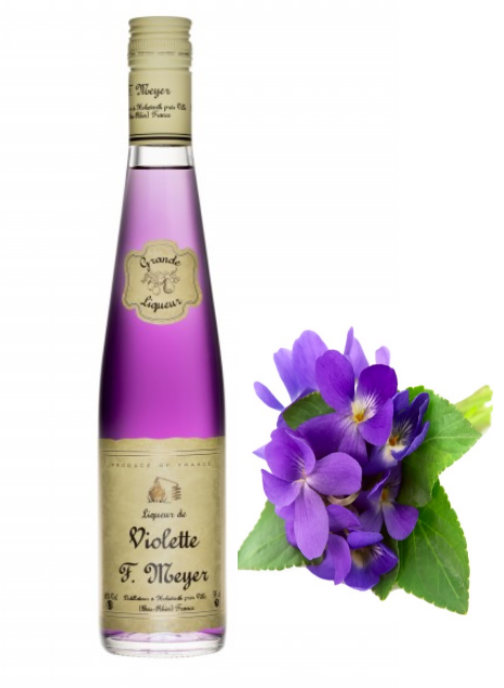 Liqueur de Violette  Meyer'S lalsace-en-bouteille.com 1000