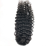 Halo-Lady-Extensions-de-cheveux-br-siliens-naturels-non-remy-queue-de-cheval-Deep-Wave-cordon